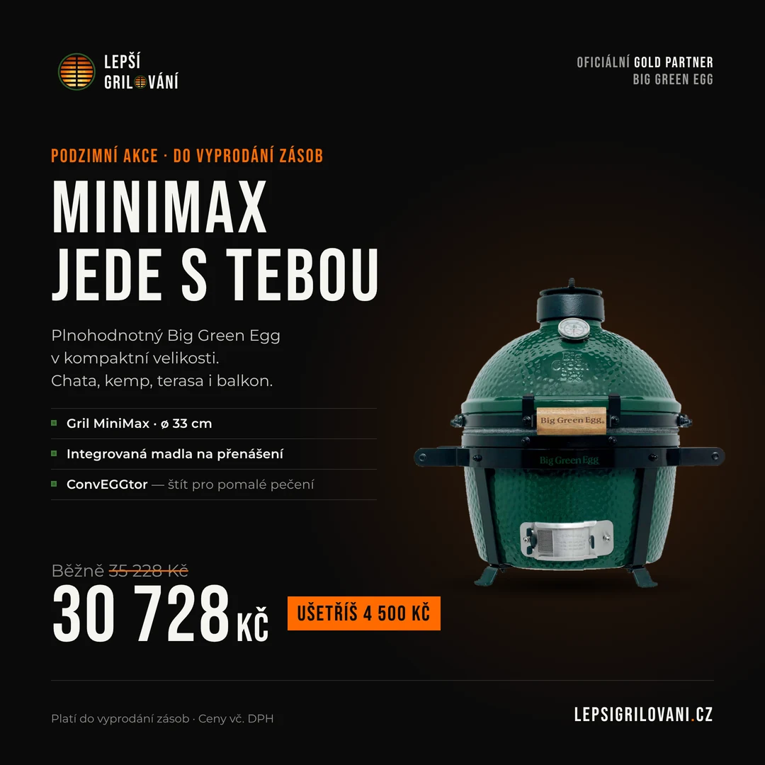 Easy start MiniMax balíček Big Green Egg